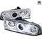 Spec-D Tuning 98-04 Chevrolet S10 Projector Headlight Chrome Housing LHP-S1098-RS - alternate 1